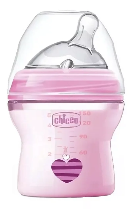Mamadeira Step Up 150ml Rosa - Chicco