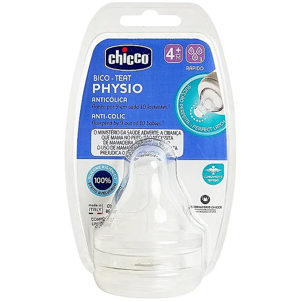 Bico Perfect5 Fluxo Rápido 4m+ - Chicco
