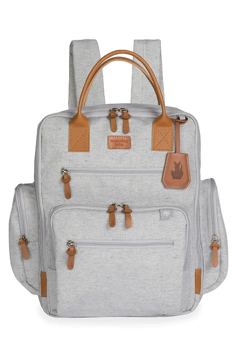 Mochila Urban Alasca Cinza - Masterbag Baby