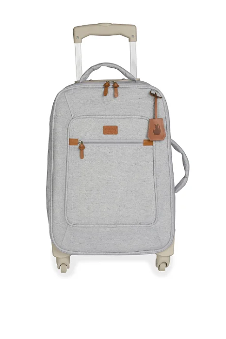 Mala de Rodinha Alasca Cinza - Masterbag Baby