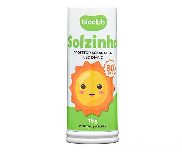 Bioclub Protetor Solar Stick Natural Solzinho Stick 15g