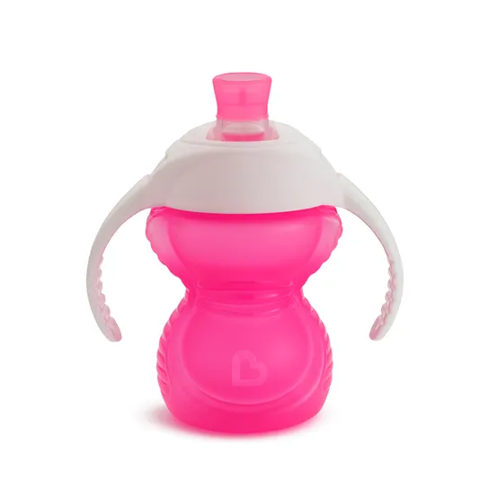 Copo de Treinamento Bite Proof Click Lock Rosa - Munchkin