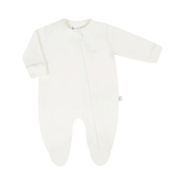 Macacão Longo com Zíper Off White - Hug