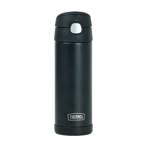 Garrafa Térmica Funtainer Preta 470ml - Thermos