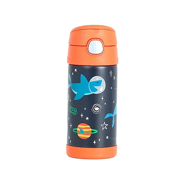 Garrafa Térmica Funtainer Tubarão no Espaço 355ml - Thermos