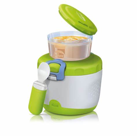 Pote Térmico para Papinha com Alça Chicco - System Easy Meal