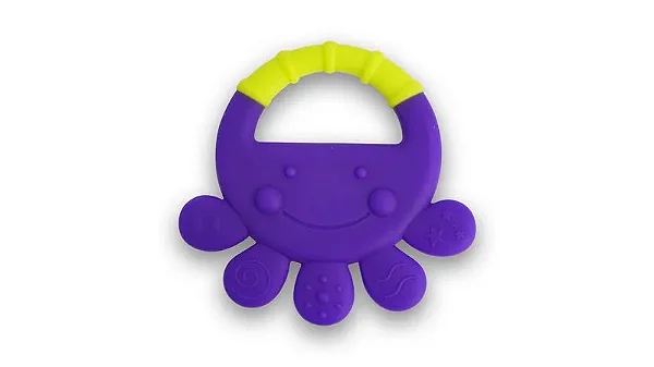 Mordedor de Silicone Ocean Friends Polvo MultikidsBaby