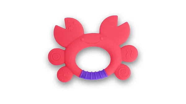 Mordedor de Silicone Ocean Friends Caranguejo MultikidsBaby