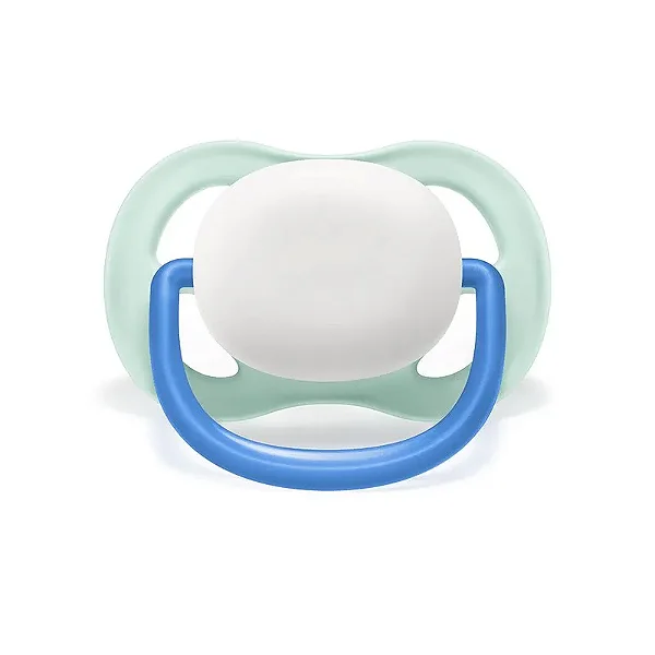 Chupeta Ultra Air Unitária Lisa Menino 0-6 Meses - Avent