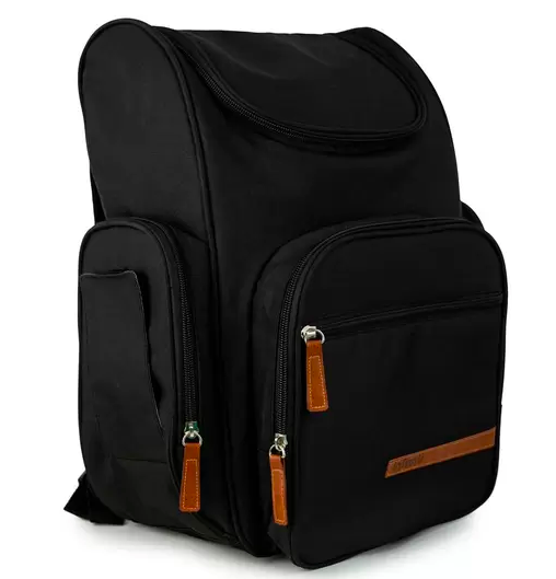 Mochila maternidade Together  preta Infanti