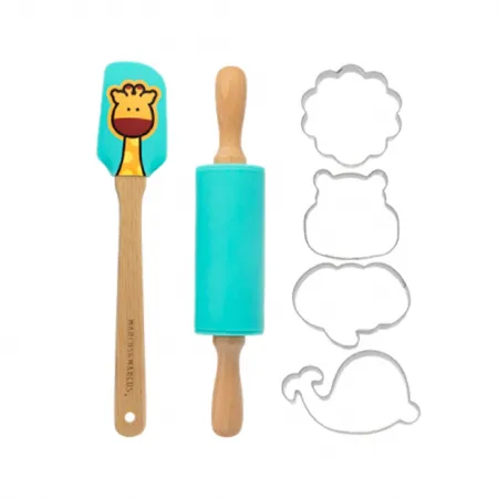 Kit Cortadores e Acessórios para Biscoitos - Marcus & Marcus