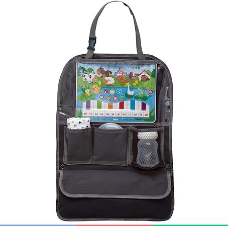 Organizador Para Carro Com Compartimento Para tablet - Buba