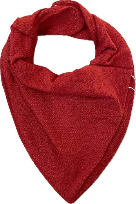 Babador Bandana Vermelho - Totalbaby
