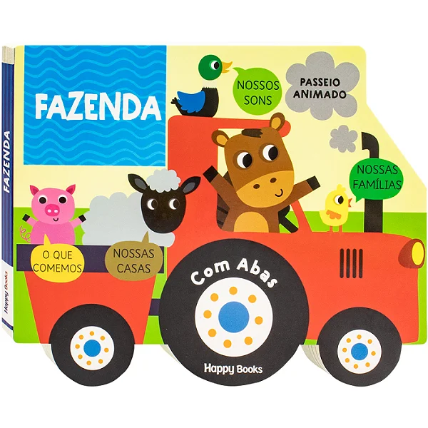 Livro Passeio Animado - Fazenda
