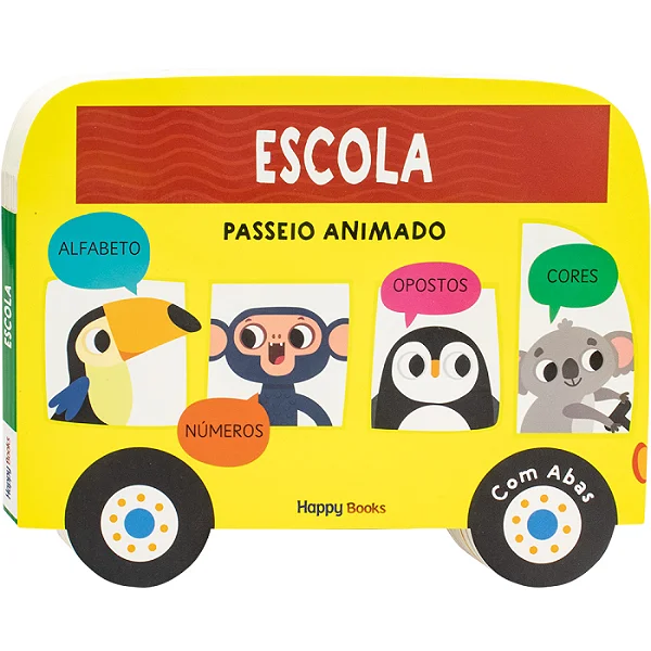 Livro Passeio Animado - Escola