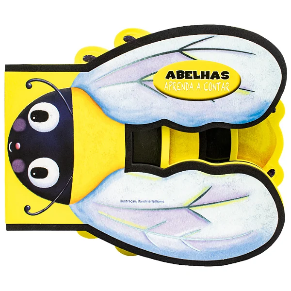 Livro Bichinhos em 3D - Abelha