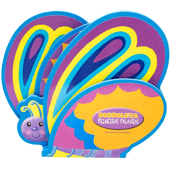 Livro Bichinhos em 3D - Borboleta