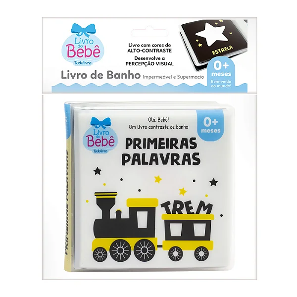 Livrinho Olá Bebê! Contraste de Banho: Primeiras Palavras