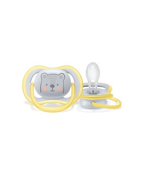 Chupeta Ultra Air 6 -18 Meses Urso SCF086/76 - Avent