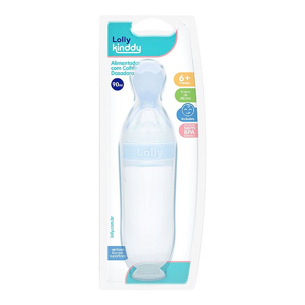 Colher Dosadora Azul - Lolly Kinddy