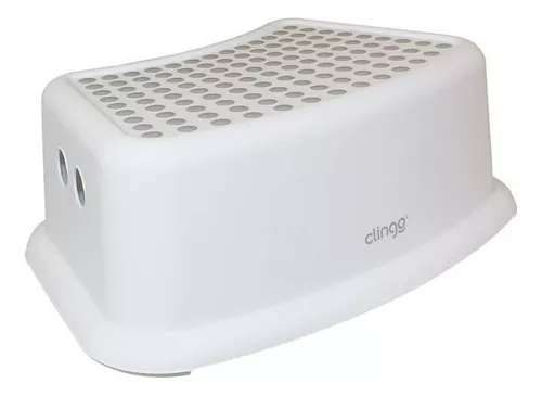 Degrau Infantil Antiderrapante Step Dots Cinza - Clingo