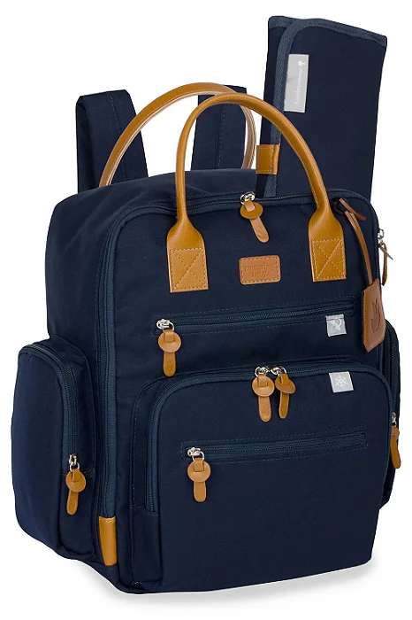 Mochila Urban Classic Marinho - MasterBaby