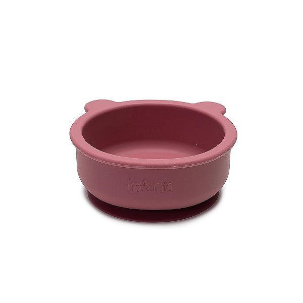 Bowl De Silicone Ursinho Rosa - Infanti