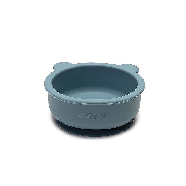 Bowl De Silicone Ursinho Azul - Infanti