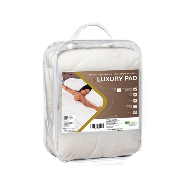 Protetor Impermeável para Colchão De Solteiro Luxury