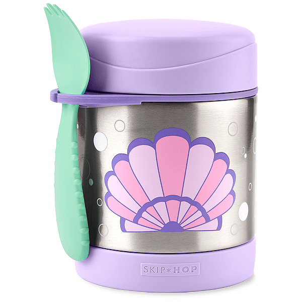 Pote Termico com Talher Zoo Concha - Skip Hop