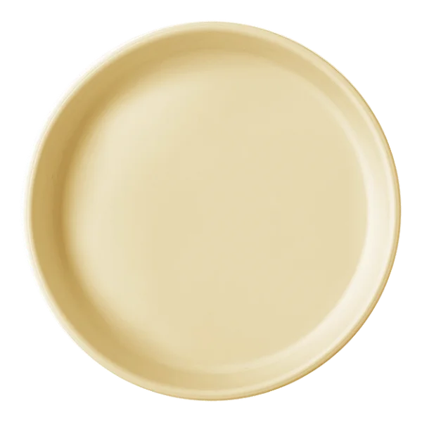 Prato em Silicone Básico Mellow Yellow - Minikoioi