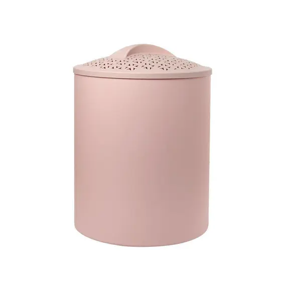 Cesto De Roupa Rosa Nude - Baby Mel