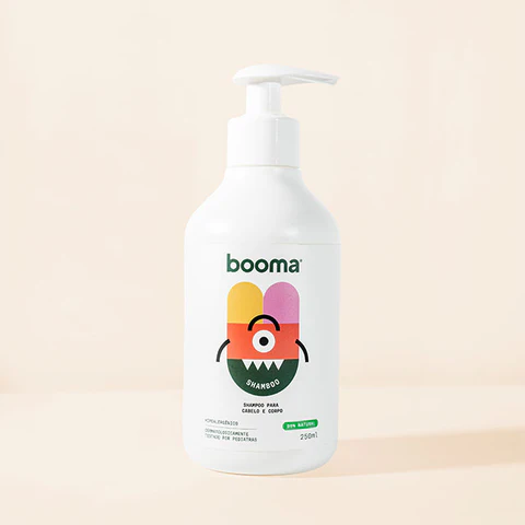 Shampoo para Cabelo e Corpo Shamboo - Booma