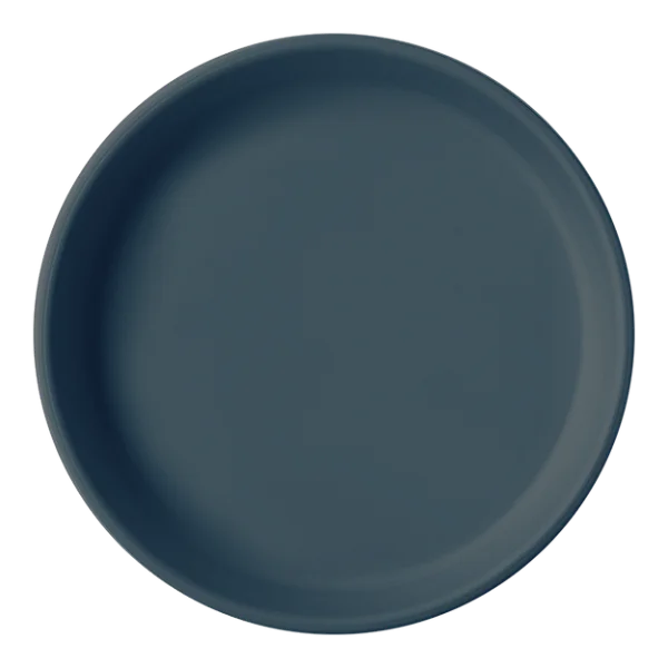 Prato em Silicone Básico Deep Blue - Minikoioi