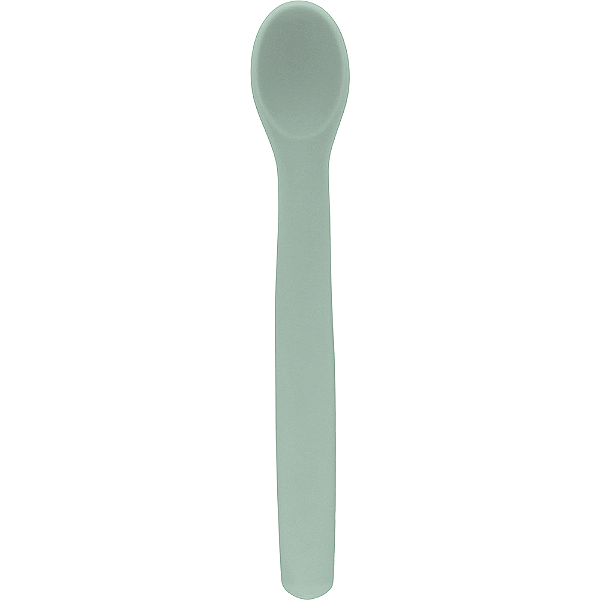 Colher Flexível em Silicone Verde - Buba