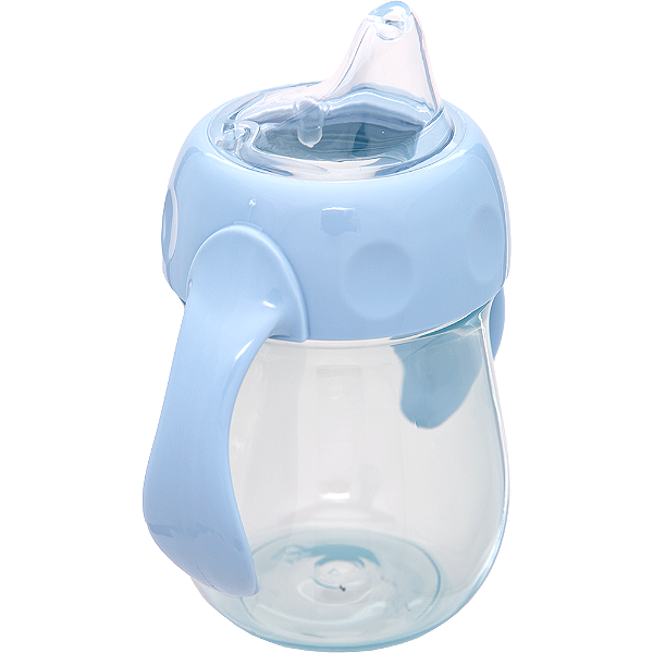 Copo de Treinamento com Alça Azul 160ml - Buba