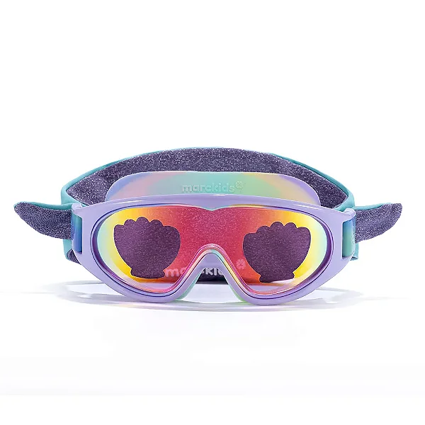 Óculos de Natação com Bandana Gatinha Sereia - Marckids