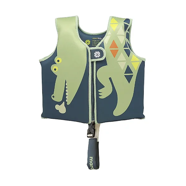 Colete Flutuador Infantil Répteis da Selva L - Marckids