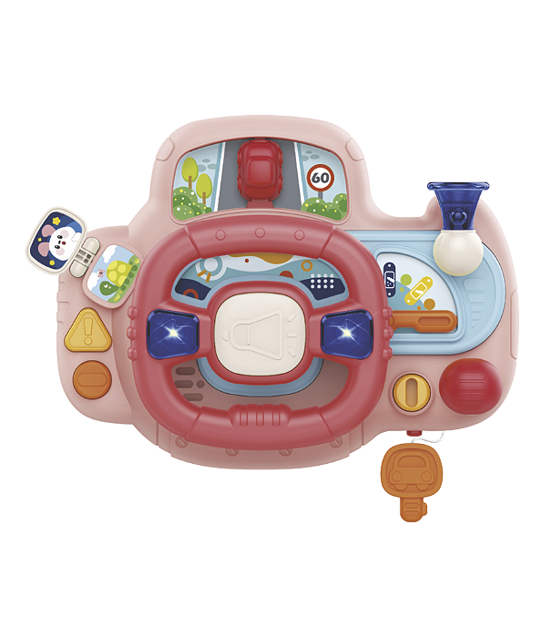 Brinquedo Volante Baby Rosa