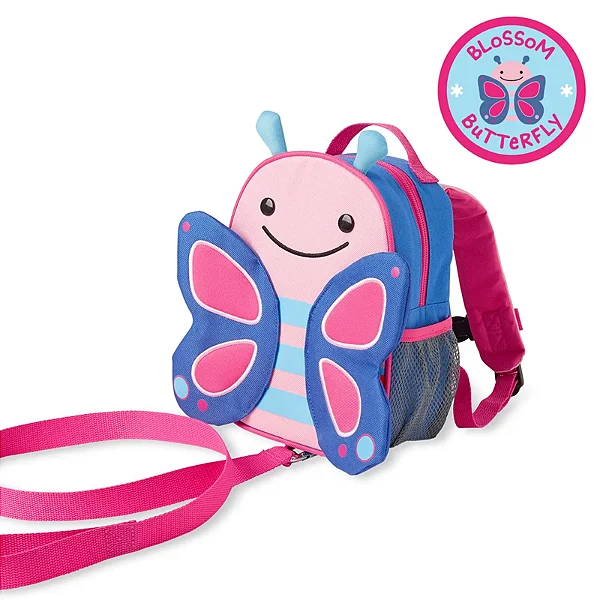 Mini Mochila Infantil Zoo Borboleta com Alça de Segurança - Skip Hop