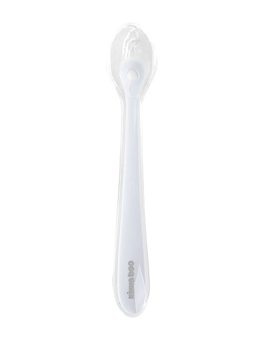 Colher de Silicone com Caixa Blue - Kikkaboo
