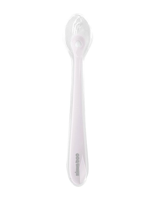 Colher de Silicone com Caixa Pink - Kikkaboo