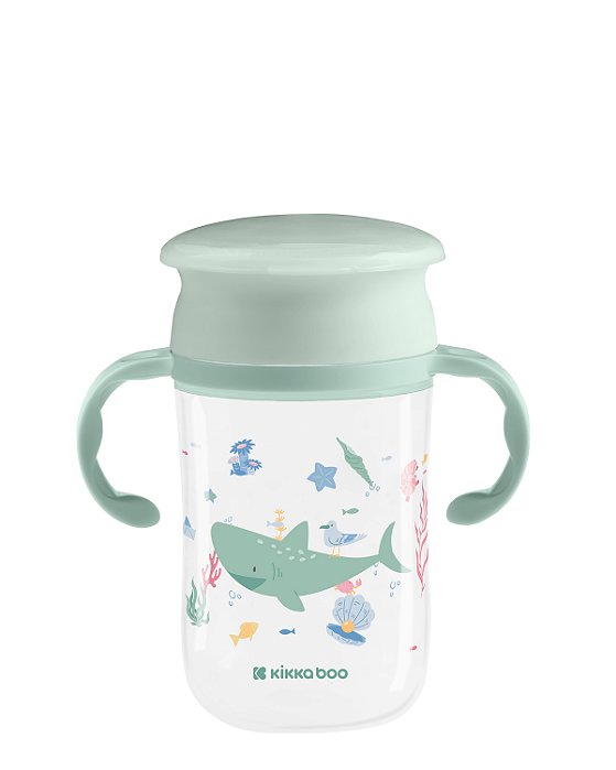 Copo 360º 300ml Deep Sea Menta - Kikkaboo
