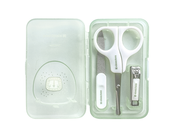Kit de Manicure com Caixa Savanna Mint - Kikkaboo