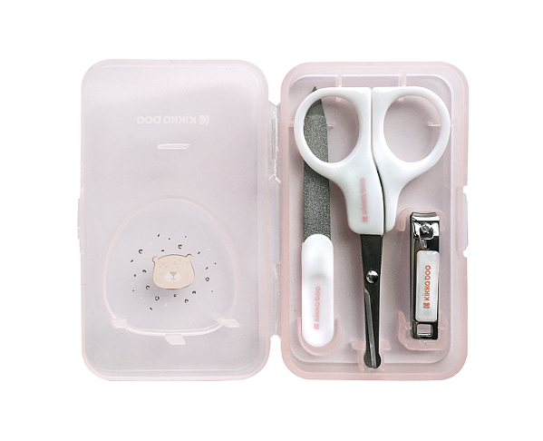 Kit de Manicure com Caixa Savanna Pink- Kikkaboo
