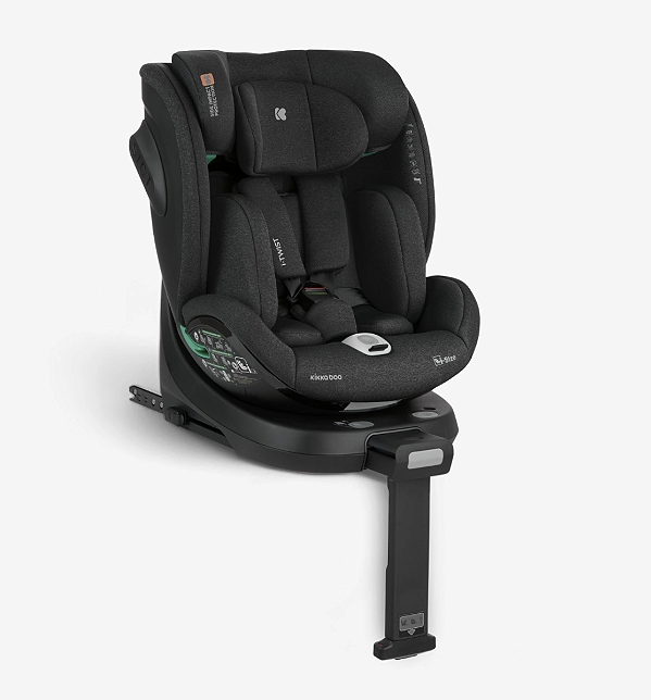Cadeira de Carro I-Twist Preta - Kikkaboo
