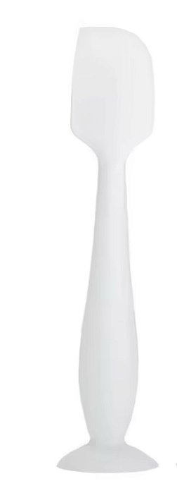 Espátula de Silicone Branca Grande