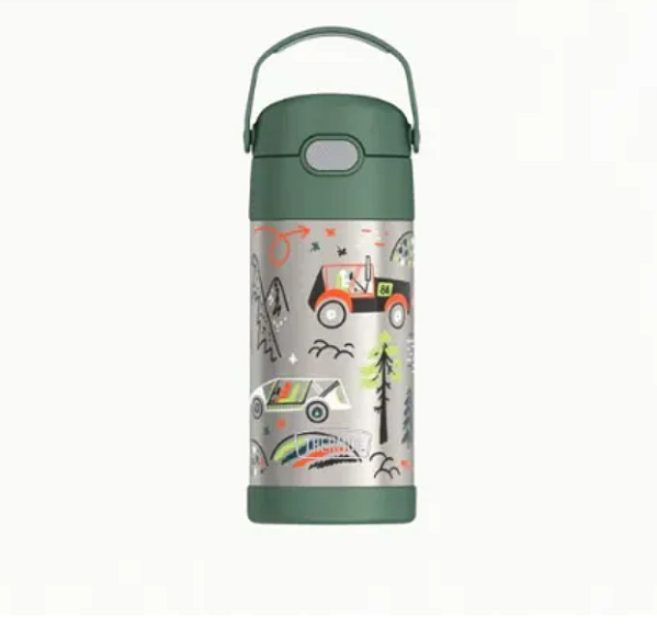 Garrafa Térmica Funtainer Carros 355ml - Thermos