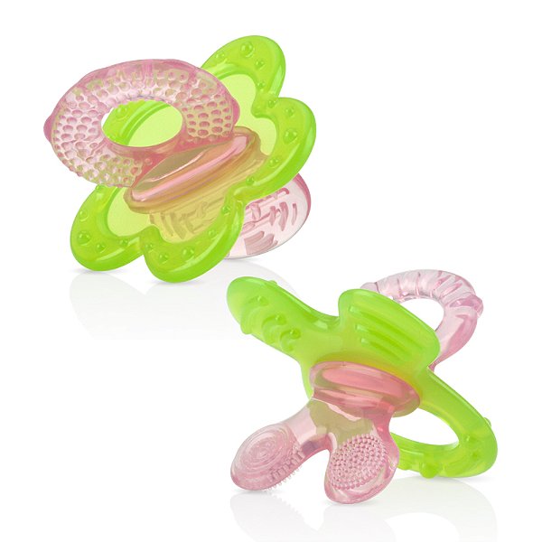 Brinquedo Mordedor e Massageador Rosa - Nuby