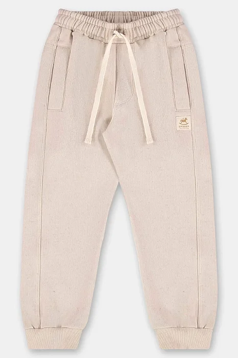 Calça Infantil em Moletom Bege